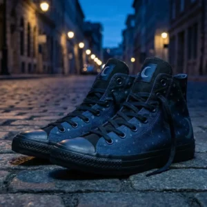 Midnight High-Top Sneakers