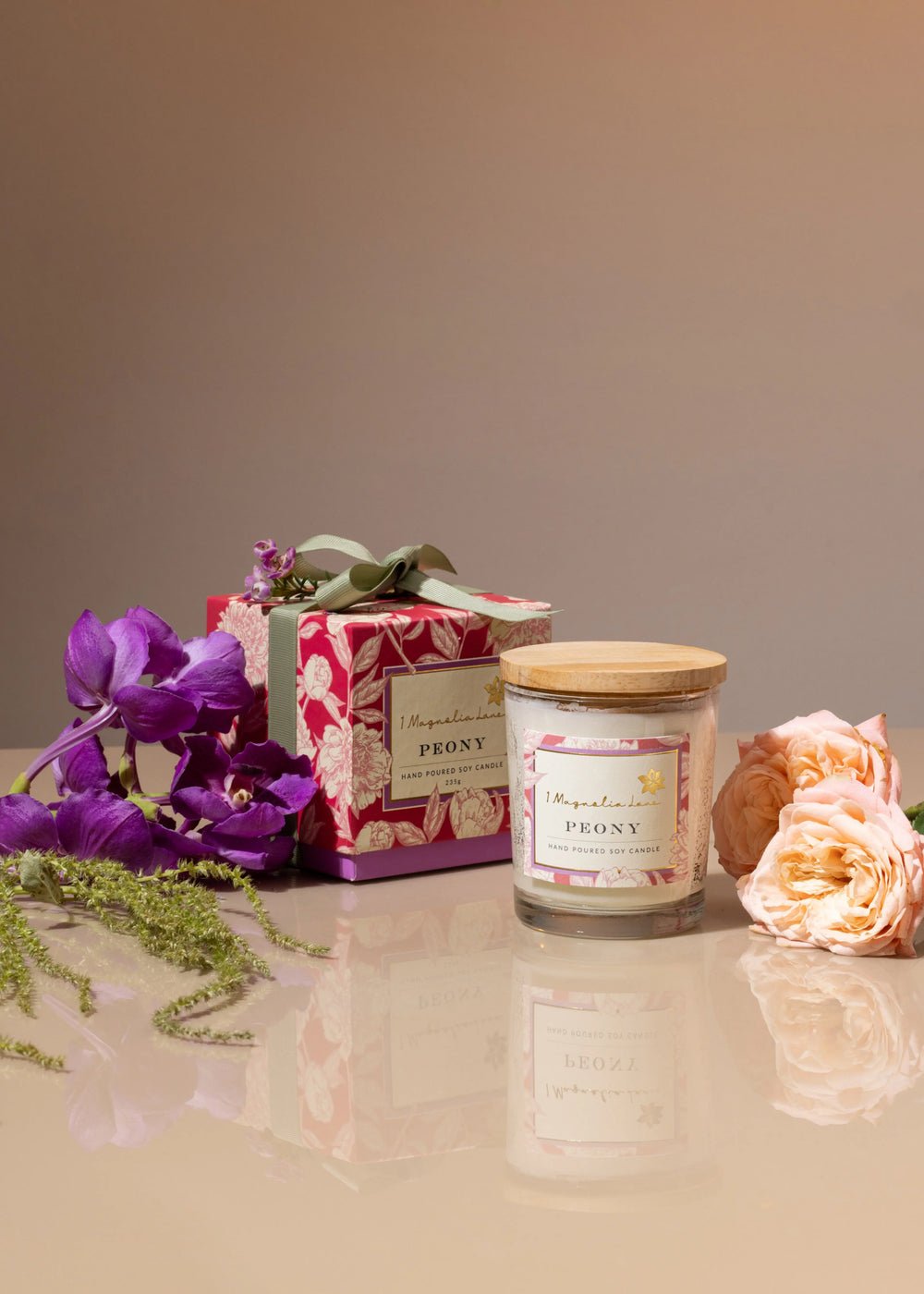 Peony Candle